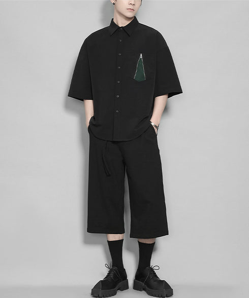 Back Zip Shirt